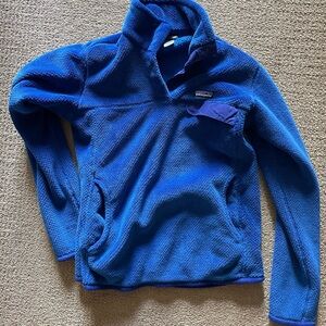 Blue Patagonia fleece